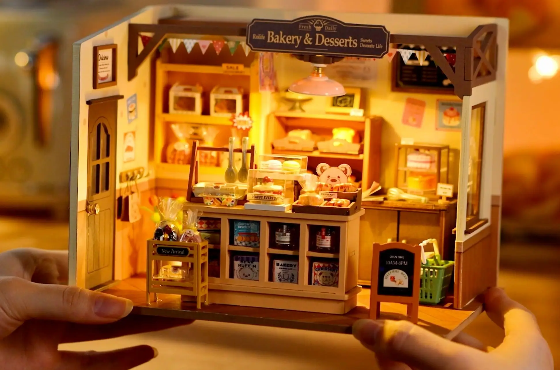 Designing DIY miniature house kits, crafted for creative and detailed home models.